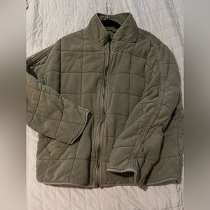 Free People Quilted Dolman Jacket